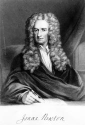 Isaac Newton, after Samuel Freeman, 18th Century (engraving) | Obraz na stenu
