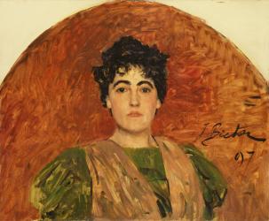 Portrait of Madame Dorchain, 1897 (oil on canvas) | Obraz na stenu