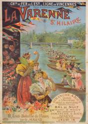 Poster advertising the Chemin de Fer de l'Est (colour litho) | Obraz na stenu