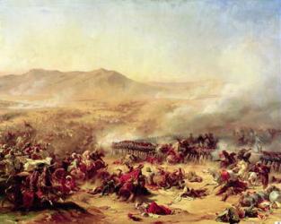 The Battle of Mont Thabor, 16th April 1799 (oil on canvas) | Obraz na stenu