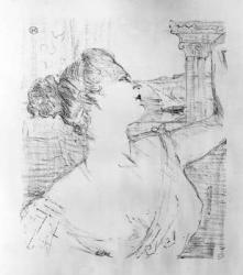 Sibyl Sanderson, 1898 (litho) | Obraz na stenu