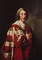 William Pitt, 1st Earl of Chatham, 1772 (oil on canvas) | Obraz na stenu