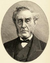 Anthony Ashley Cooper (1801-85) 7th Earl of Shaftesbury (litho) | Obraz na stenu