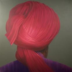 Red Turban, Purple Coat | Obraz na stenu