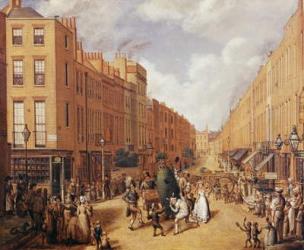 Upper Lisson Street near Paddington, c.1837 | Obraz na stenu