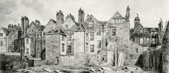 Bartlett's Buildings, 1890 (watercolour) | Obraz na stenu