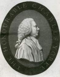 Charles Yorke (1722-1770) (engraving) | Obraz na stenu