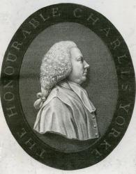 Charles Yorke (1722-1770) (engraving) | Obraz na stenu