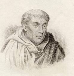 Matthew Paris, from 'Crabb's Historical Dictionary', published 1825 (litho) | Obraz na stenu
