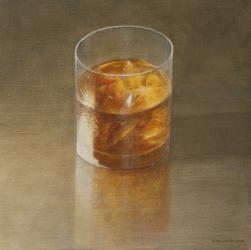 Glass of Whisky, 2010 (acrylic on canvas) | Obraz na stenu