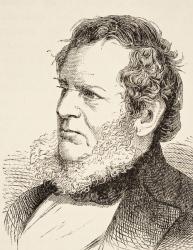Edward George Geoffrey Smith-Stanley, 14th Earl of Derby, from 'The National and Domestic History of England' by William Hickman Smith Aubrey (1858-1916) published London, c.1890 (litho) | Obraz na stenu