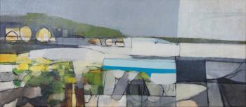 By the sea, 2001 (oil on canvas) | Obraz na stenu