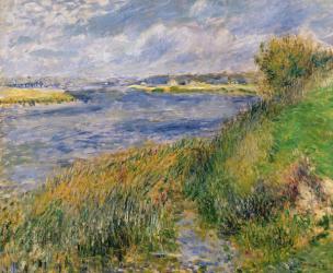 The Banks of the Seine, Champrosay, 1876 (oil on canvas) | Obraz na stenu