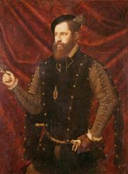 Don Luis de Castella, Senor de Bicorp (oil on panel) | Obraz na stenu
