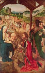 Adoration of the Magi (oil on panel) (see also 404574/75) | Obraz na stenu