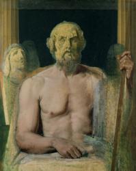 Homer, study for The Apotheosis of Homer, 1826-27 (oil on canvas) | Obraz na stenu