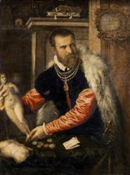Jacopo Strada (1515-88) art expert and buyer of objet d'art, working for Ferdinand I, Maximilian II and Emperor Rudolf II, 1567/68 | Obraz na stenu