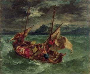 Christ on the Sea of Galilee, 1854 (oil on canvas) | Obraz na stenu