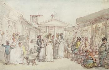 Covent Garden Market, c.1795-1810 (pen and ink, w/c and pencil on wove paper) | Obraz na stenu