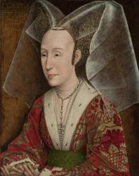 Portrait of Isabella of Portugal, c.1450 (oil on panel) | Obraz na stenu