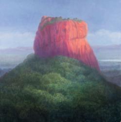 Sigiriya I, Sri Lanka, 2012 (acrylic on canvas) | Obraz na stenu