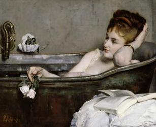 The Bath, c.1867 (oil on canvas) | Obraz na stenu