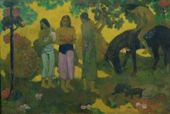 Rupe Rupe (Fruit Gathering), 1899 (oil on canvas) | Obraz na stenu