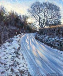 Winter Light (oil on canvas) | Obraz na stenu