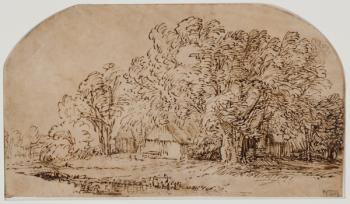 The Gust of Wind, 1650/51 (Pen, brown ink and brownish wash on parchment) | Obraz na stenu