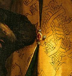 Detail of St. Cecilia surrounded by St. Paul, St. John the Evangelist, St. Augustine and Mary Magdalene, c.1513 (oil on panel) | Obraz na stenu