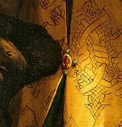 Detail of St. Cecilia surrounded by St. Paul, St. John the Evangelist, St. Augustine and Mary Magdalene, c.1513 (oil on panel) | Obraz na stenu