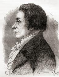 Joseph Lakanal, from Les Merveilles de la Science, published c.1870 (engraving) | Obraz na stenu