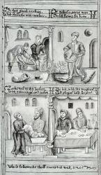 Bakers of York, A.D, 1595-96 (litho) (b/w photo) | Obraz na stenu