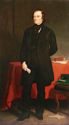 Portrait of John Russell (1792-1878) 1st Earl Russell, 1853 (oil on canvas) | Obraz na stenu