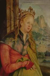 St. Catherine, c.1511 (oil on panel) | Obraz na stenu