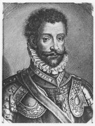 Emmanuel Philibert, Duke of Savoy (engraving) | Obraz na stenu