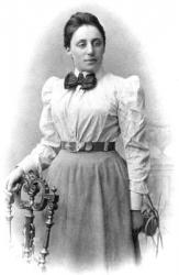 Emmy Noether, c.1910 (b/w photo) | Obraz na stenu