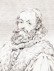 Hendrik Goltzius, 1558 – 1617. From The Historic Gallery of Portraits and Paintings, published 1808. | Obraz na stenu