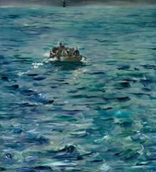 The Escape of Henri de Rochefort (1831-1915) 20 March 1874, 1880-81 (oil on canvas) | Obraz na stenu