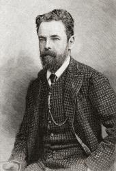 Robert Collier, 2nd Baron Monkswell, 1845 -1909. British Liberal politician. From The Strand Magazine published 1897. | Obraz na stenu
