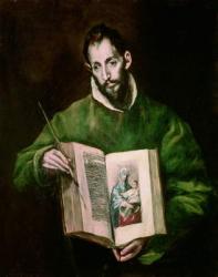 St. Luke (oil on canvas) | Obraz na stenu