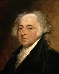 Portrait of John Adams (oil on canvas) | Obraz na stenu