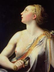 Lucretia (oil on panel) | Obraz na stenu