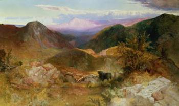 Glen Ogle, Scotland, 1860 | Obraz na stenu