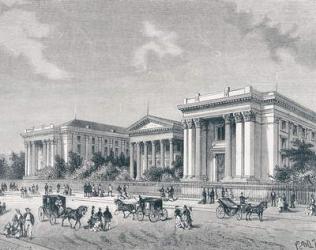 New Orleans University, 1880s (engraving) | Obraz na stenu