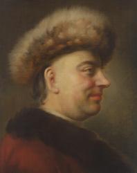 Portrait of the Senator and Poet, Barthold Heinrich Brockes (1680-1747) (oil on canvas) | Obraz na stenu