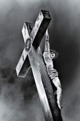 Crucifixion at the Pope's Palace, 2015, (repainted photograph) | Obraz na stenu