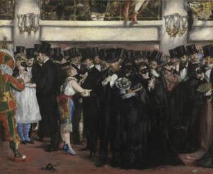Masked Ball at the Opera, 1873 (oil on canvas) | Obraz na stenu