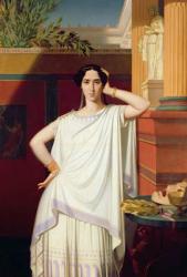 Tragedy or, Portrait of Rachel, 1854 (oil on canvas) | Obraz na stenu
