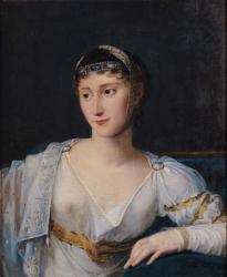 Portrait of Marie-Pauline Bonaparte (1780-1825) Princess Borghese, 1806 (oil on canvas) | Obraz na stenu